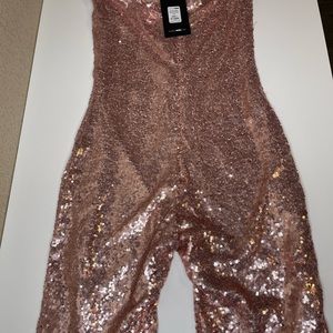 Sequin romper